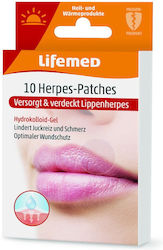 Lifemed 10 Herpes-patches Επιθέματα Επιχείλιου Έρπη 10 Τεμ