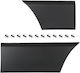 Renault Master Iii 2010 L2 Version Side Strip In Front Rear Wheel Without Hole Left + Side Strip Behind Rear Wheel Without Hole Left 2 Pcs Set