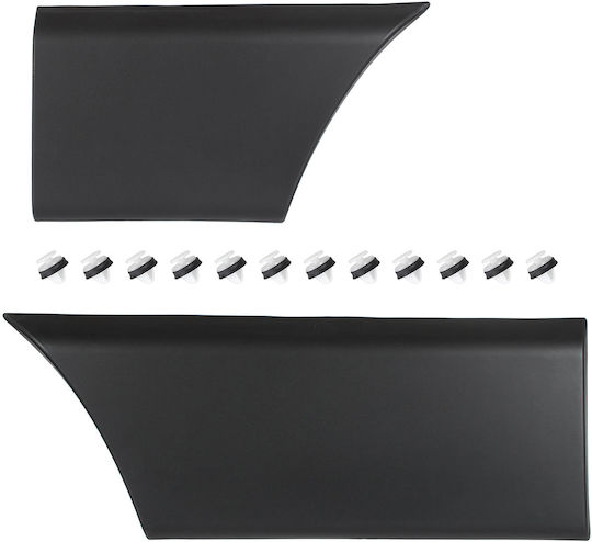 Renault Master Iii 2010 L2 Version Side Strip Before Rear Wheel Without Hole Right + Side Strip Behind Rear Wheel Without Hole Right 2 Pcs Set