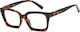 Reading Glasses +1.50 In Brown Colour