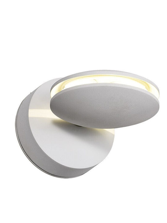 VK Lighting W W Wandmontiertes Außenbeleuchtung LED IP54 8W mit Warmweißem Licht