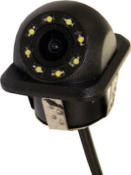 12v 720p Car Rearview Camera 170° Angle 8 Leds Ip67 Rca Cable Included