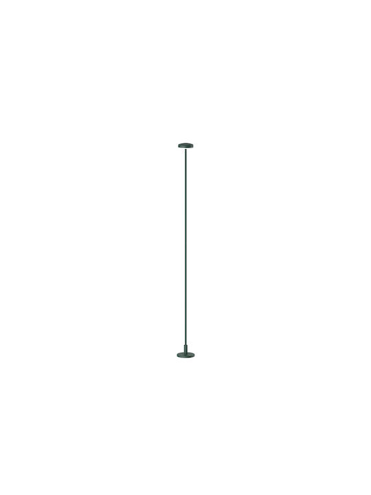 VK Lighting Outdoor LED Floor Lamp for Exterior 1W with Warm White Light IP65 Green