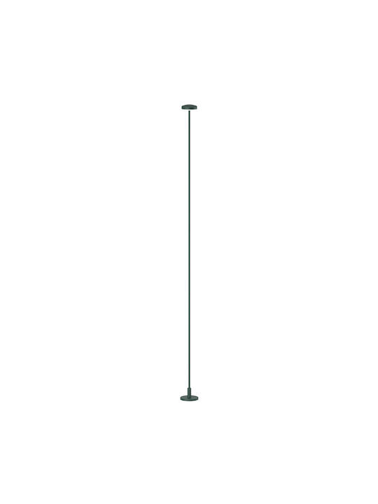 VK Lighting Φωτιστικό Δαπέδου LED Εξωτερικού Χώρου 1W με Θερμό Λευκό Φως IP65 Πράσινο