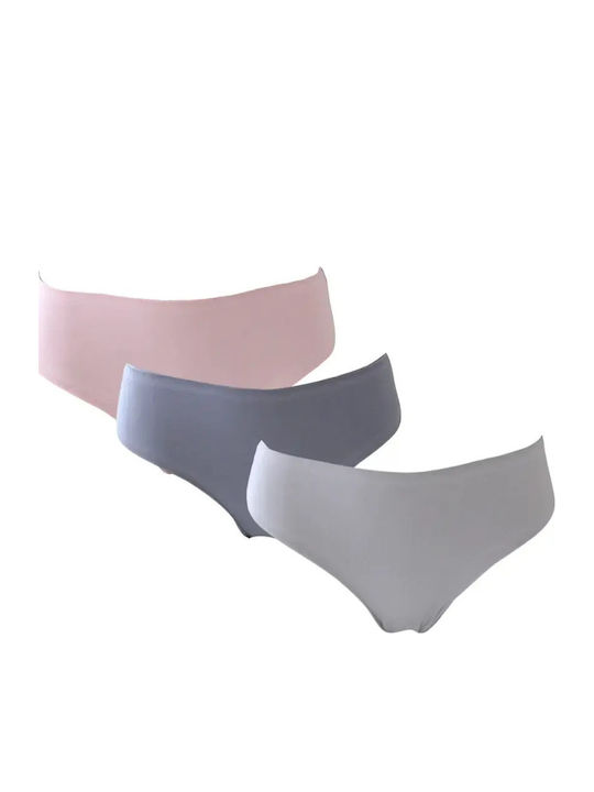 Women's Briefs 3Pack Silver