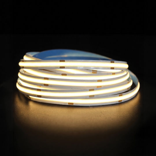 VK Lighting Smart LED Strip Wi-Fi 24V Natural White Light 5m COB Type