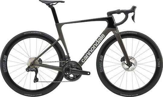 Cannondale Supersix Evo 2 28 Zoll Graues Straßenfahrrad mit Geschwindigkeiten