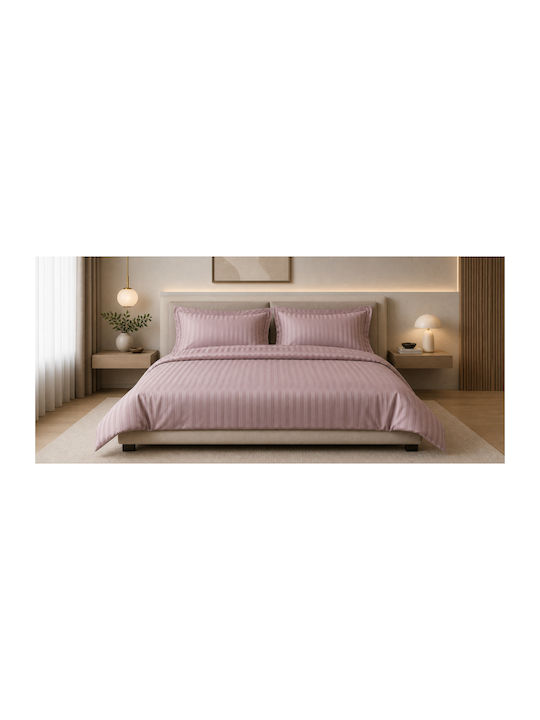 Flamingo Glamour Bed Sheet Set with 1 Pillowcase Single 170x280cm Rotten Apple 2 Pieces