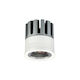 VK Lighting Χωνευτό Σποτ με Ενσωματωμένο LED και Θερμό Λευκό Φως Λευκό 36x36εκ.