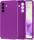 Tech-Protect Back Cover Silicone Purple (Galaxy A57)