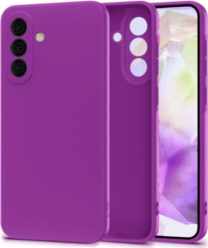 Tech-Protect Back Cover Silicone Purple (Galaxy A57)