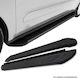 Side Steps Brackets Hyundai Kona 2017-2023 Faba Black 183cm 2 Aluminum Pieces