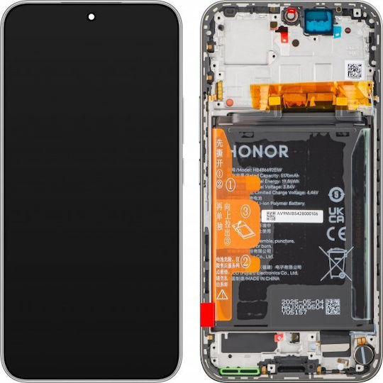 Honor Screen with Touch Mechanism for Honor 400 Silver