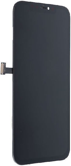 Ecran Jk Premium Cu Mecanism Tactil Pentru Iphone 12 Pro Max Negru