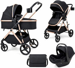 Homeone 3 in 1 Baby Kinderwagen Gold Homeone 3 in 1 Baby Kinderwagen Gold