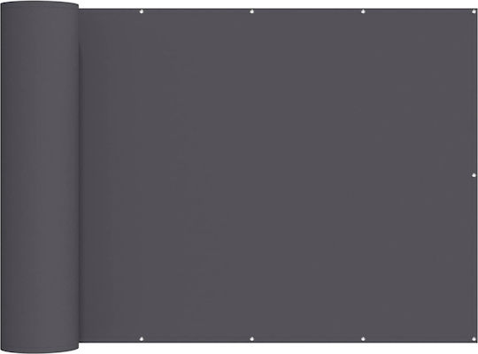 vidaXL Gray Shade Divider with PU Coating 1.8x7m 160gr/m²