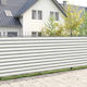 vidaXL Divider De Verandă Gri Cu Strat PU 2x2m ...