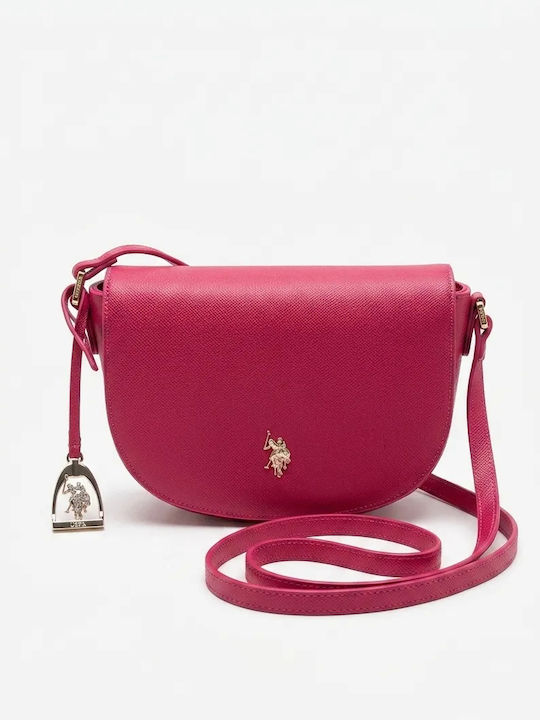 U.S. Polo Assn. Assn Women's Shoulder Bag Fuchsia
