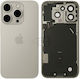 Genuine Back Glass Nfc Flex Flash Iphone 16 Pro Natural Titanium