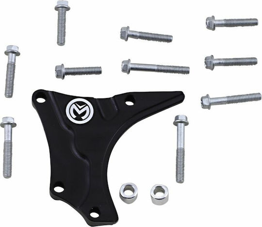 Moose Racing Kettenschutz Guide Aluminium 13-9019 Anodisiertes Schwarz Stück