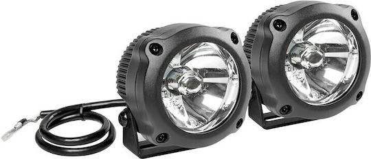 Lampa LED 12V 20W 9.5cm with White Lighting 2 Pieces