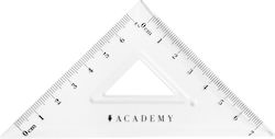 Комплект Геометрични Инструменти 4 Броя Прозрачна Кутия Academy Комплект Геометрични Инструменти 4 Броя Прозрачна Кутия Academy
