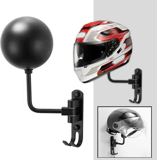Wall Mount Helmet Base Metal Resistant To Corrosion