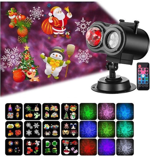 Christmas Spotlights LED IP44 Outdoor Projector with Remote Control