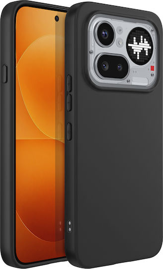 Avizar Калъф Nothing Phone 4a Pro От Мек Удароустойчив Олеофобен Силикон Черен