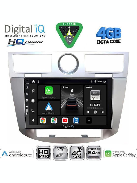 Digital IQ Car Audio System Chrysler Sebring 2008-2010 Bluetooth USB WiFi GPS Apple CarPlay Android Auto with 9" Touch Screen