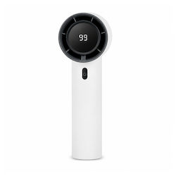 Depox Ventilator Portabil Turbo 99 Viteze Display Led – Alb Reîncărcabil Usb