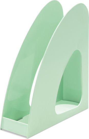 Han Suport Vertical Din Plastic Organizatoare Pentru Dosare De Reviste Re-loop Han Catalog Recycled Pp Verde Pastel