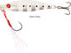 Mustad Momeală Artificială Plănos Fluorescent 10gr Strălucire Argintie