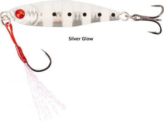 Mustad Momeală Artificială Plănos Fluorescent 10gr Strălucire Argintie
