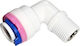 QWaterFilters Quick 1/4 NPT 1/8 Check Valve Corner for Water Filters NW.0165