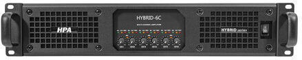 HPA HYBRID-6C Amplificator De Putere PA Cu 6 Canale 800W/4Ω 400W/8Ω 200W/100V Cu Sistem De Răcire