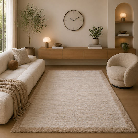 Shaggy Attic Covor Rectangular Bej 240x300cm