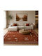 Shaggy Bonifay Covor Rectangular Crem/roșu 240x300cm