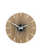 3D Silent Wooden Transparent Wall Clock Ø10cm