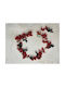 Dekorative Girlande Bougainvillea Rote Supergreens
