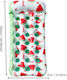 Inflatable Water Floating Bed Watermelon Red