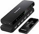 Lemorele G96 5 1 Έξοδος Hdmi Switcher Διακόπτης Βίντεο 4k Hd Τηλεχειριστήριο Ir Κονσόλες Παιχνιδιών Οικιακό Κινηματογράφο