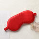 Red Polyester Sleep Mask