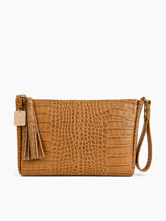 Alfa Mi Γυναικείος Δερμάτινος Φάκελος Clutch Ca...