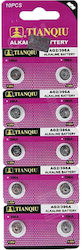 Alkaline Watch Batteries LR59 / SR59 1.5V 10pcs