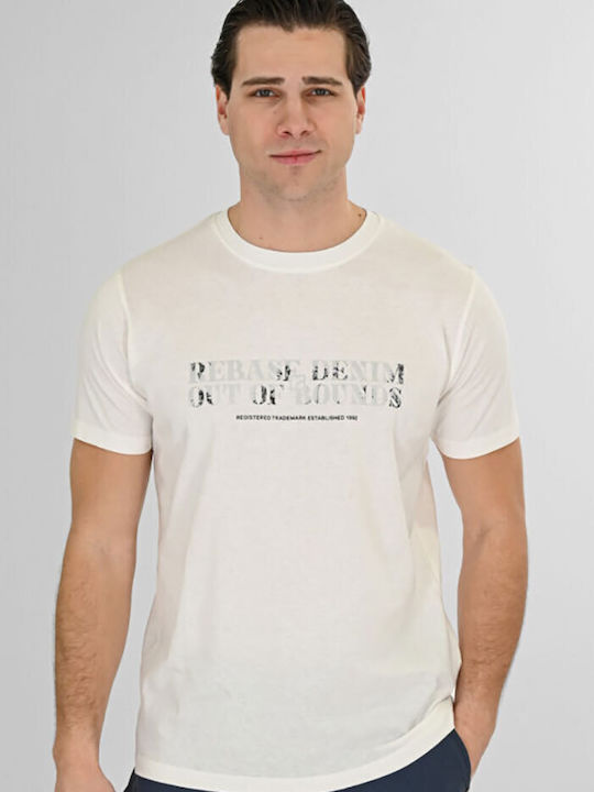 Rebase Μπλούζα Κοντομάνικη Off White