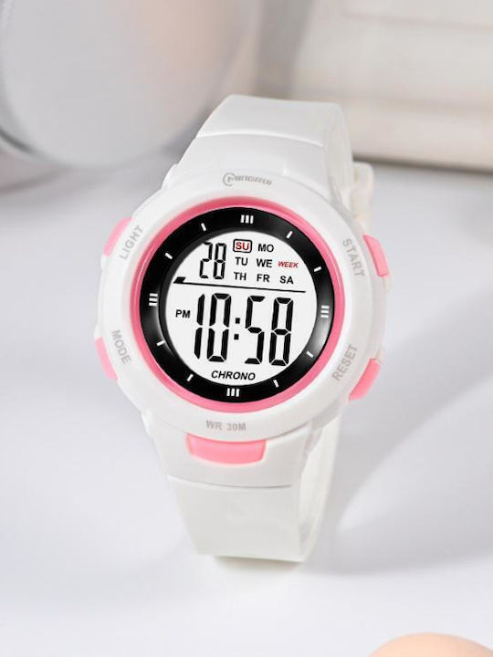 Mingrui Kids Watch 41mm White