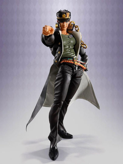 Tamashi Nations Jojo's Bizarre Adventure S.h. Figuarts Jotaro Kujo Action Figure in 1:12 Scale