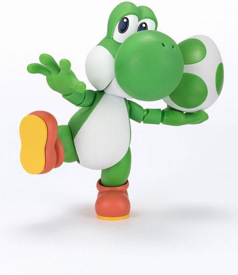 Tamashi Nations Super Mario Super Mario S.h. Figuarts Yoshi Action Figure in 1:12 Scale