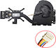 Laptop Fan CPU Cooling Fan Heatsink Lenovo Thinkpad T14s Gen5 21LS 21LT 5H41B77430 5H41B77429 5H41B77431 5pin Code 81724